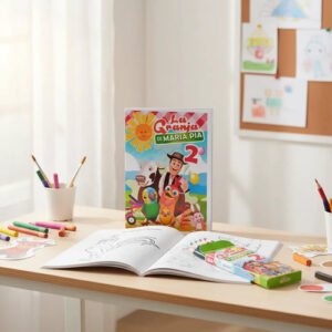 Libritos Para Colorear Y Lápices De Colores X 20- K