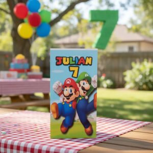 10 Bolsas Golosineras/sorpresitas Personalizadas Mario Bros.