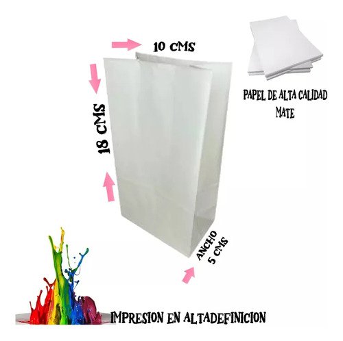 Bolsas Bolsitas Para Sorpresitas Tinkerbell Papel - Imagen 3