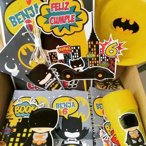 10 Bolsitas Sorpresita Personaliza Papel Foto Batman - K - Imagen 4