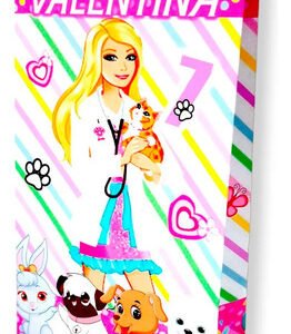 20 Bolsas Golosineras, Cumpleaños Barbie Veterinaria- K