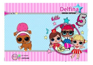 Libros P/ Colorear Personalizados Sorpresita X 15u