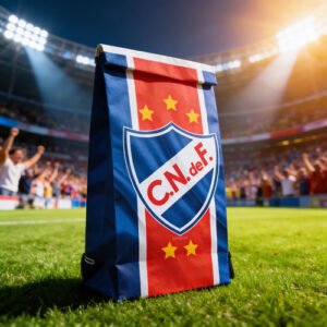Bolsas Sorpresita Futbol Roja Y Azul Cumpleaños- K Rojo Y Azul Fútbol