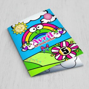 Libros Para Colorear Arco Iris Sovenir- X 20unidades
