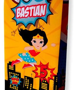 10 Bolsitas Sorpresita Personalizadas Mujer Maravilla Comic