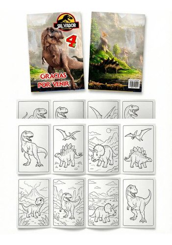 20 Libros Para Colorear Personalizados Sorpresita - Imagen 2