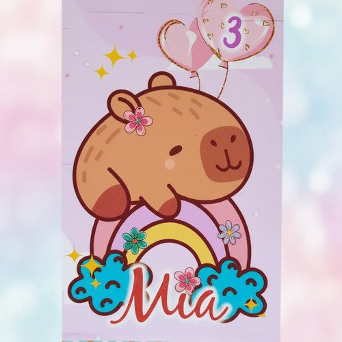 Pack 10 Bolsas / Bolsitas Sorpresitas Papel Carpiño/capibara - Imagen 3