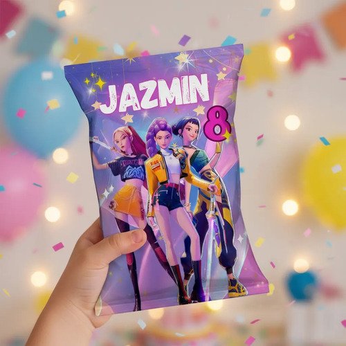 Bolsita Sorpresita Tipo Snack Guerreras Kpop 2 - Imagen 7