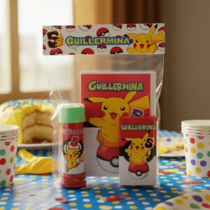 Sorpresitas Personalizadas Cumples Souvenir Pikachu