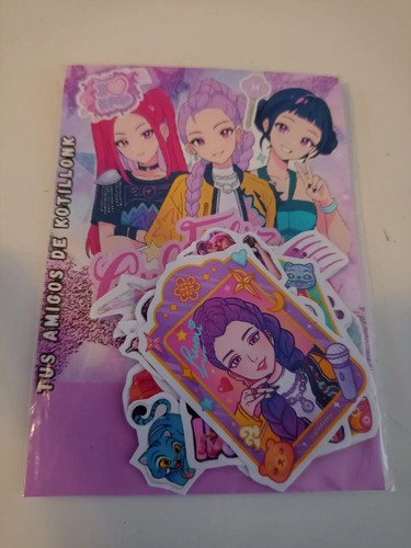Set O Pack De Sorpresitas 12 Unds Con Pegotines O Stickers - Imagen 5