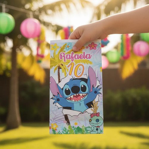 Sorpresita Bolsa Personalizadas Stich X 10 Kotillonk Bolsita - Imagen 4