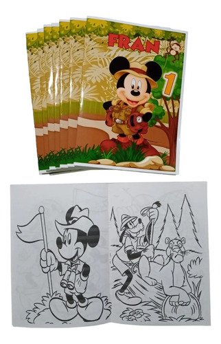 Libros Para Colorear Souvenir Sorpresitas Cumpleaños - Imagen 6