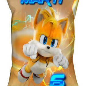 Bolsas Para Sorpresitas Chips Bags Tals Sonic 10 Unid- K