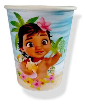 Pack 10 Vasos Descartables Cotillón Mohana Bebe Agua