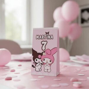 10 Bolsitas Sorpresita Personalizadas My Melody Kurumi