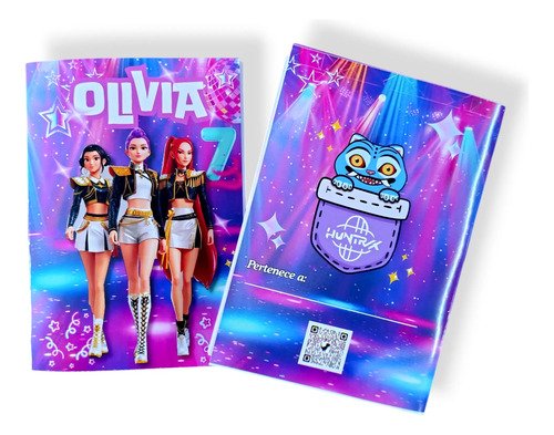 Souvenir Libreta Personalizada Cumpleaños Kpop