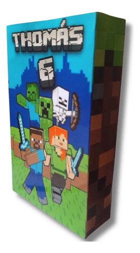 Sorpresitas Bolsas De Minecraft Cumpleaños -k - Imagen 3