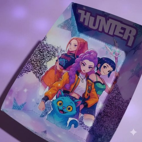 Platos Y Vasos Guerreras Kpop Descartables Personalizados - Imagen 7
