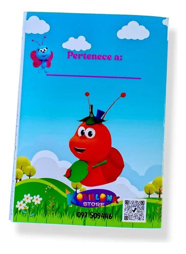 Librito Para Colorear Bichi Kids Souvenir-kotillonk - Imagen 2