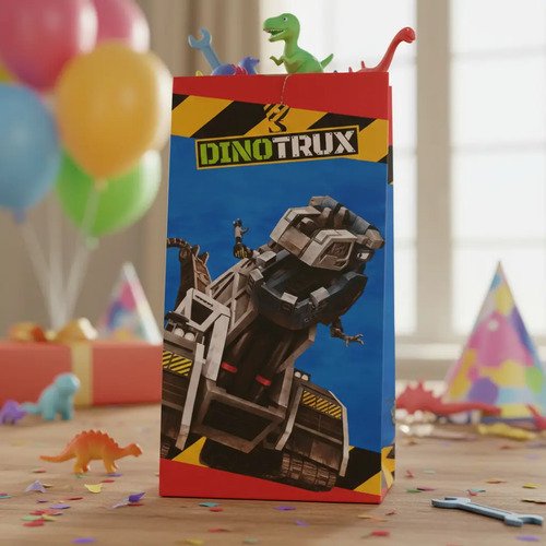 Bolsitas Sorpresa Personalizadas Dinotrux Kotillonk - Imagen 5