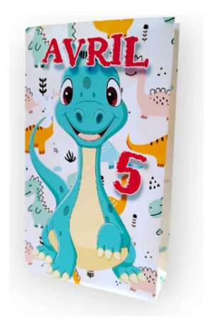 10 Bolsas Sorpresitas Cumpleaños Dinosaurio Bebe 2