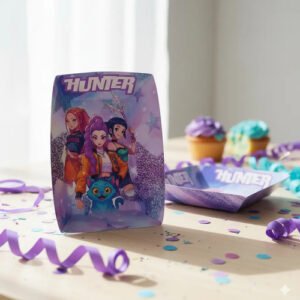 Platos Y Vasos Guerreras Kpop Descartables Personalizados
