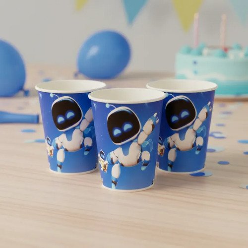 Kit Cumpleaños Astrobot Fiesta Infantil Decoracion- K - Imagen 2
