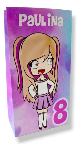 10 Bolsitas Sorpresita Personalizadas Lina V Allejos - Imagen 3