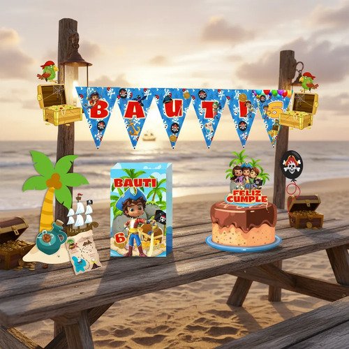 Kit Santiago De Los Mares, Fiesta 100% Artesanal-kotillonk - Imagen 3