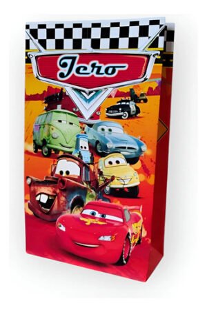 10 Bolsitas Sorpresita Personalizadas Cars