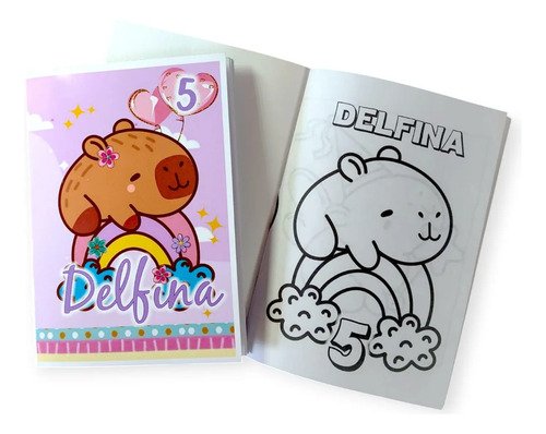 Libros Para Colorear Souvenir Sorpresitas Cumpleaños