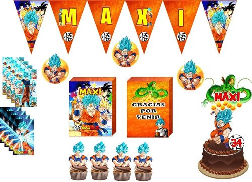 30 Libros Para Colorear Personalizados Dragonball Kotillonk - Imagen 3