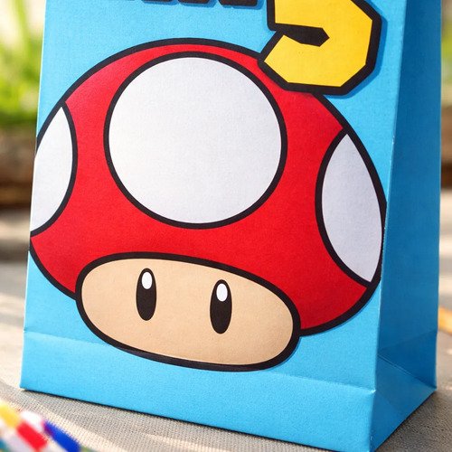 Bolsitas Sorpresitas Personalizadas Super Mario Cumpleaños - Imagen 4