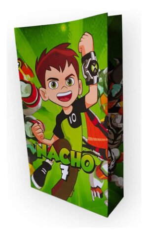 10 Bolsitas Sorpresita Personalizadas Ben 10