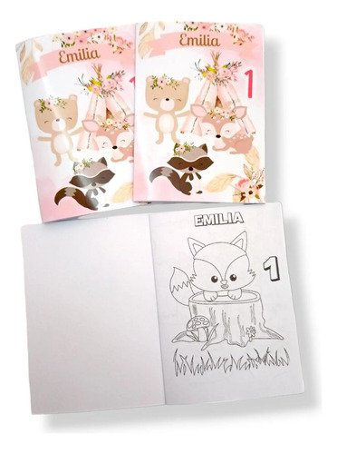 Libros Para Colorear X 10 Souvenir Sorpresitas Cumpleaños - Imagen 5