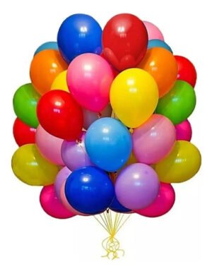 Globos Latex Colores A Escojer 20 Unid R10 A