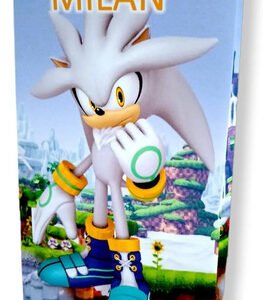 10 Bolsas Sorpresitas Personalizadas Sonic Silver Silver