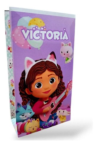 45 Bolsas Golosineras/sorpresitas Personalizadas Gaby- K