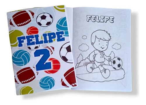 20 Libros Para Colorear Personalizados Souvenir- Kotillonk - Imagen 10