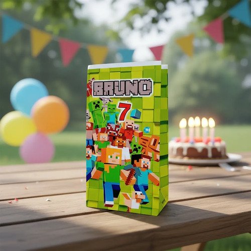 Bolsita | Bolsa Para Sorpresitas Cumpleaños Minecraf
