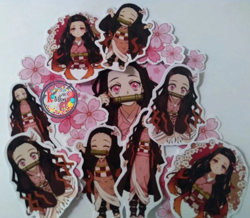 35 Bolsas Golosineras, Sorpresitas Cumpleaños Nezuko-k - Imagen 5