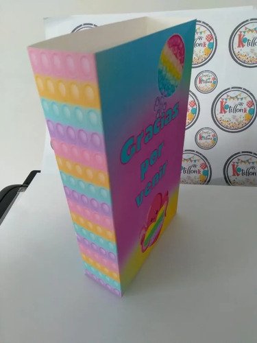 20 Bolsas Golosineras, Sorpresitas Cumpleaños Poit Pop-k - Imagen 2