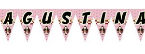 Nezuko Banderín Cartel, Personalizado Con 1 Nombre Nezuko