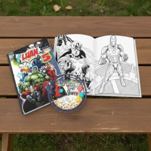 Libros Para Colorear Avenger- X 20unidades Sorpresita