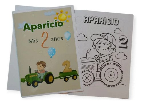 Libros Para Colorear Souvenir Sorpresitas Cumpleaños - Imagen 2