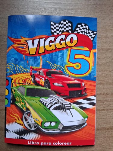 Souvenir Libritos Y Lapices De Colores Hotwheels X 10 - Imagen 6
