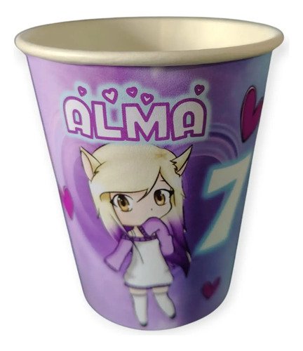 Vasos Descartables Cotillón Lyna Personalizable Lyna