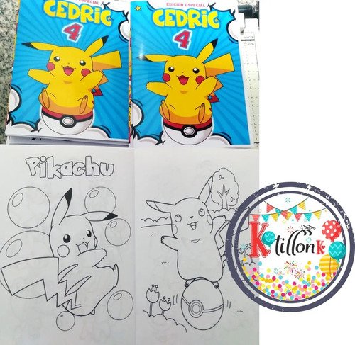 20 Libros Para Colorear Personalizados Souvenir- Kotillonk - Imagen 5