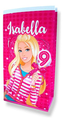 10 Bolsitas Sorpresita Personalizadas Barbi E Kotillonk - Imagen 2