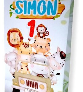 10 Bolsitas Sorpresita Personalizada Animales De La Selva